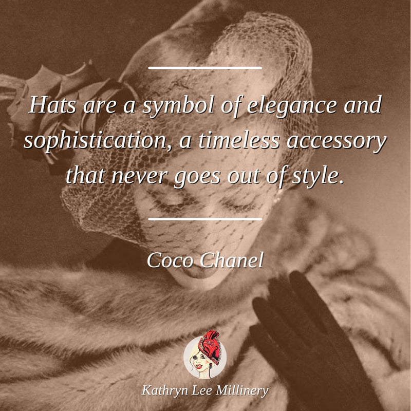 Coco Chanel on the Timeless Elegance of Hats