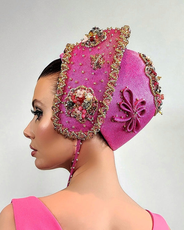 KLM It Girl semi-precious stone beadwork